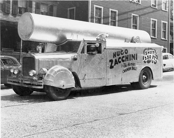 Hugo Zacchini, human cannonball