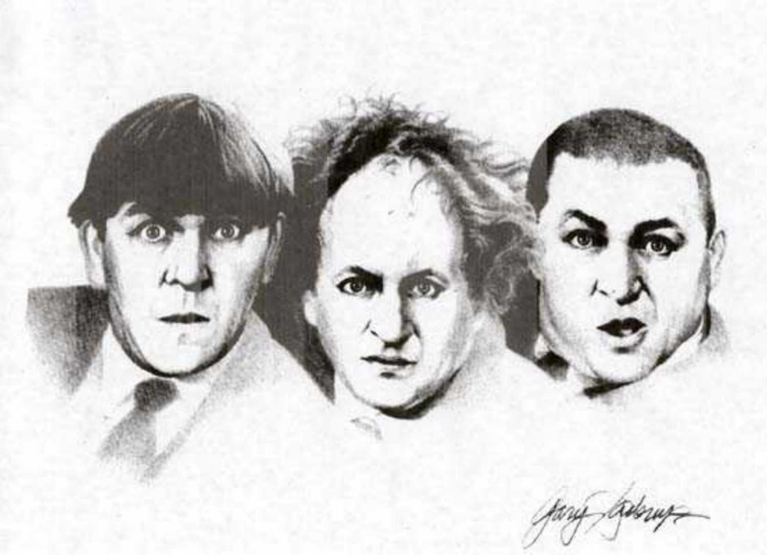 Portrait of the Three Stooges