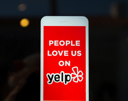 Yelp reviews
