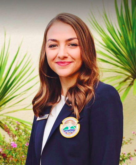 Cayley Olivier, Pepperdine student